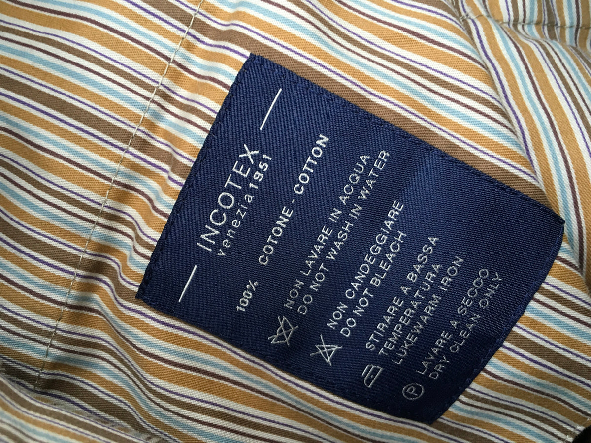 INCOTEX VENEZIA 1951 Slacks corduroy trousers Trousers Pants Size 48 Men