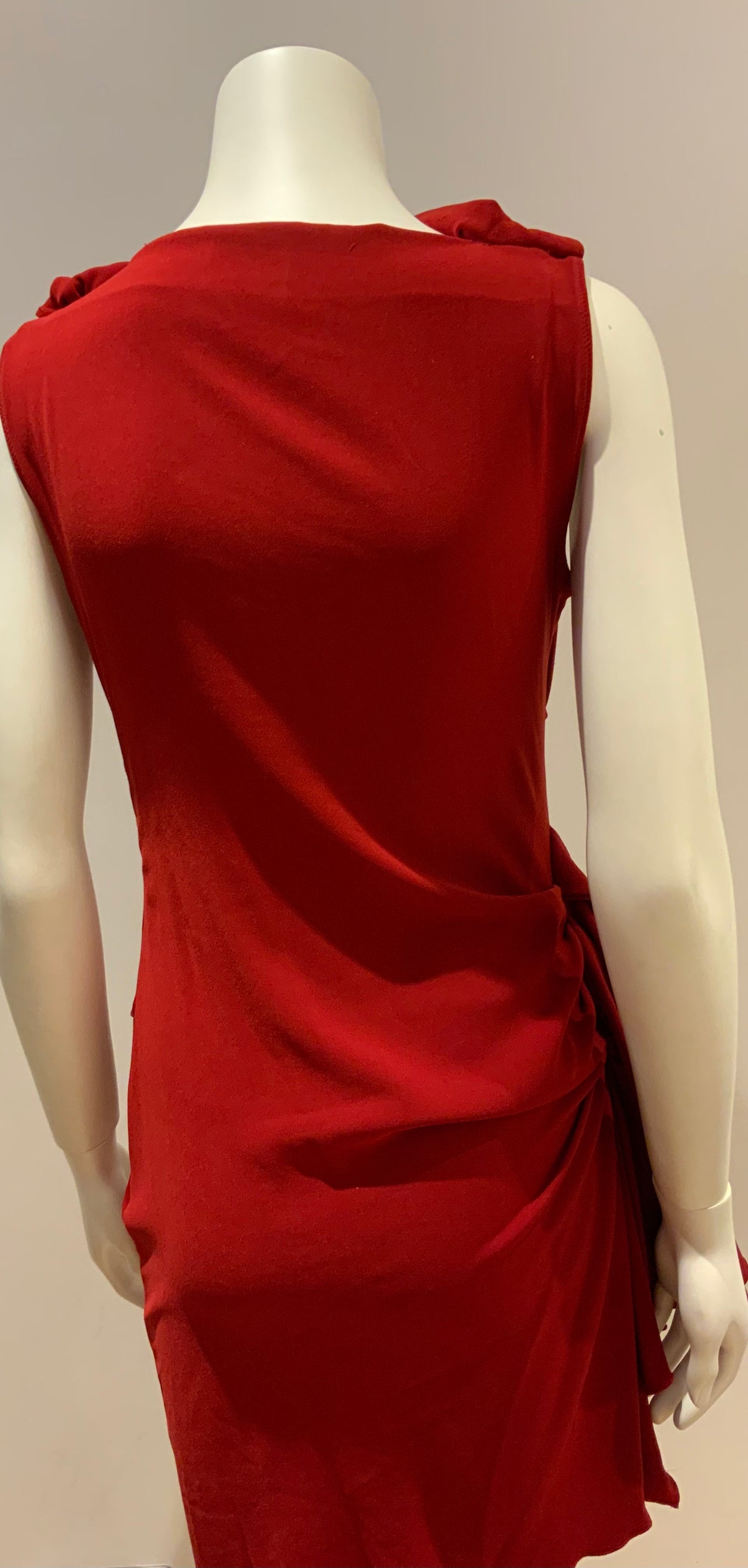 LANVIN 10 years Collection Runaway Iconic Red Dress SZ S small ladies