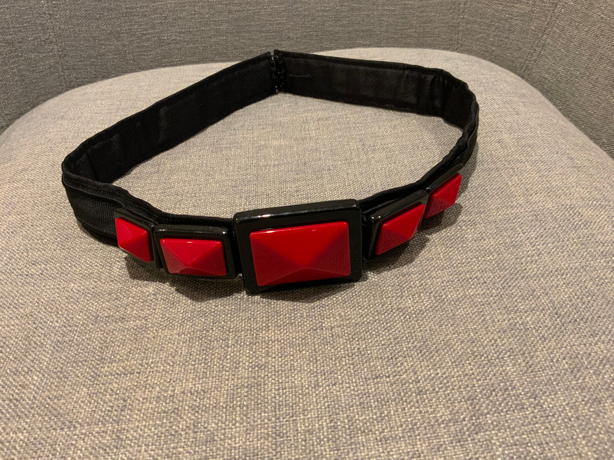 Skinny Crystal Embellishments Waist Belt Size XS ladies