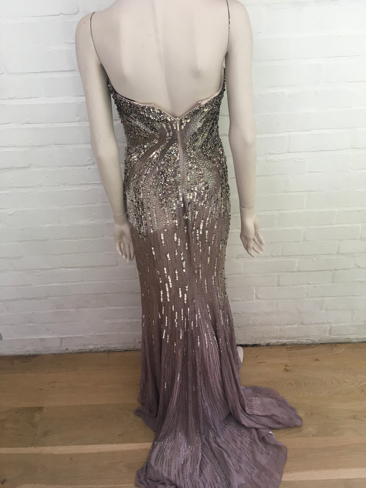 Roberto Cavalli Runaway Embellished Corset Dress Gown RED CARPET I 40