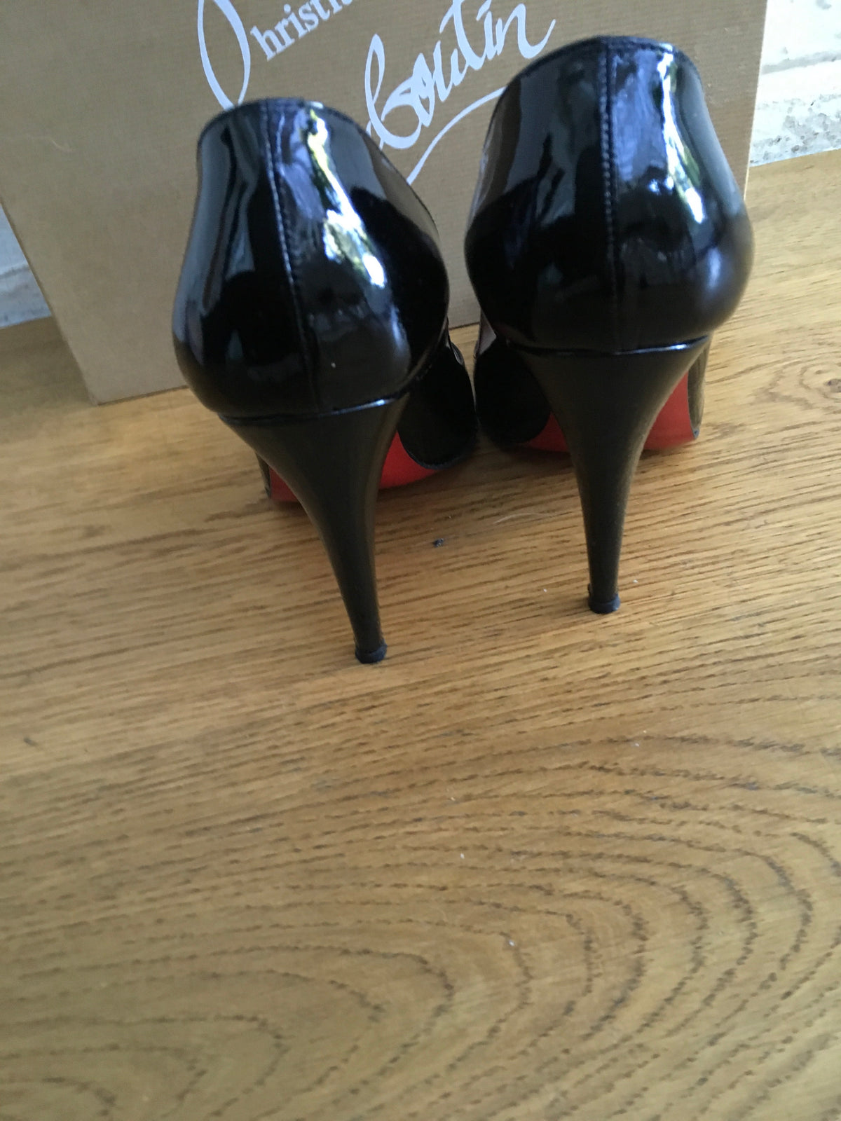 Christian Louboutin Decollete 868 Shoes Pumps Size 37 1/2 UK 4 1/2 US 7 1/2 Ladies