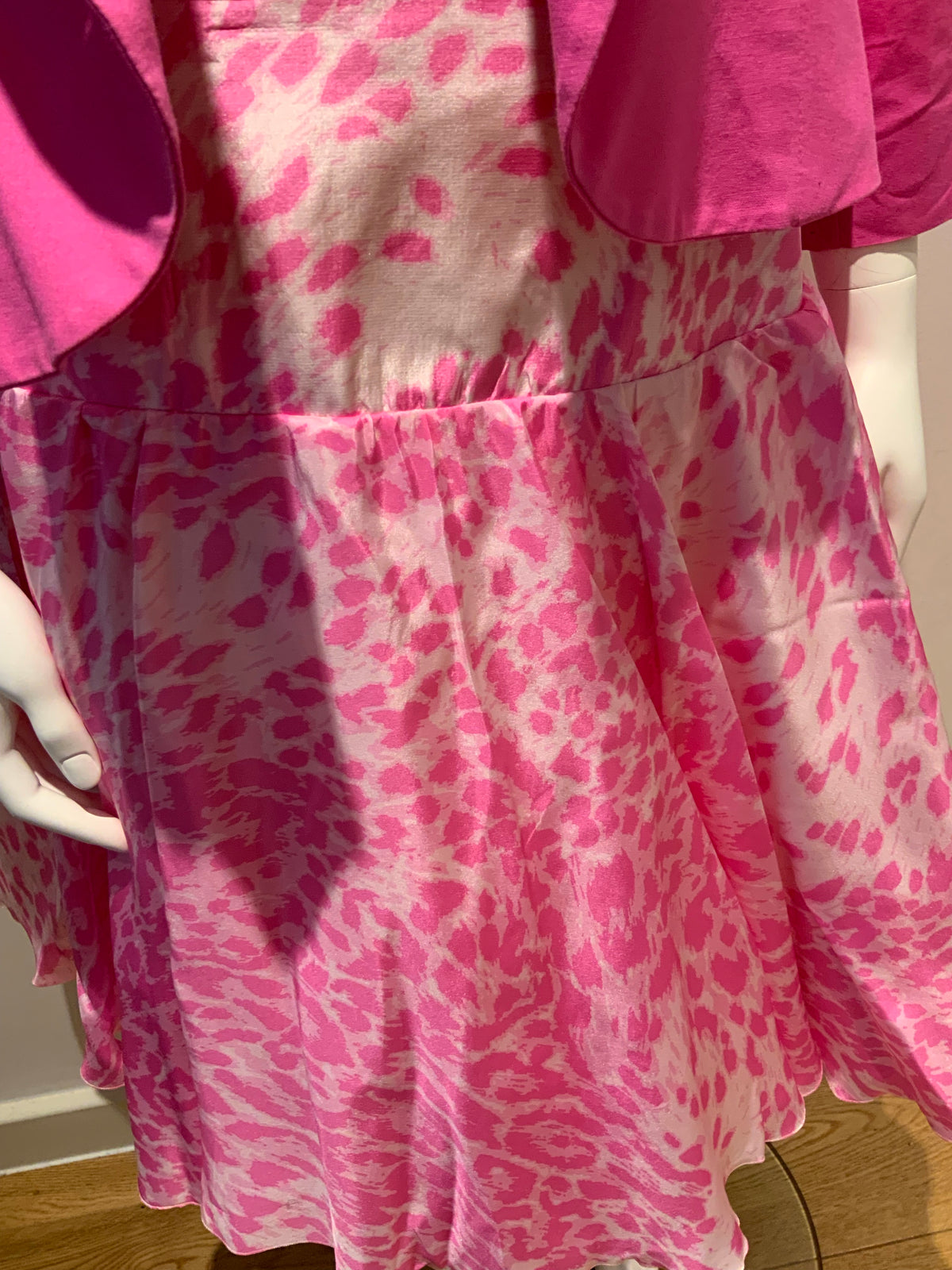 Guillaume d'Agon haute couture Pink Three Pieces Set Size F 42 UK 14 US 10 ladies