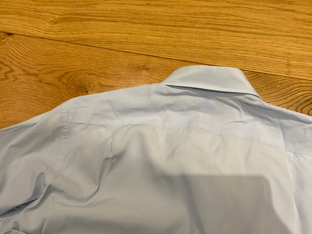 TURNBULL & ASSER Mens Blue Handmade in England Shirt Size 39 cm men