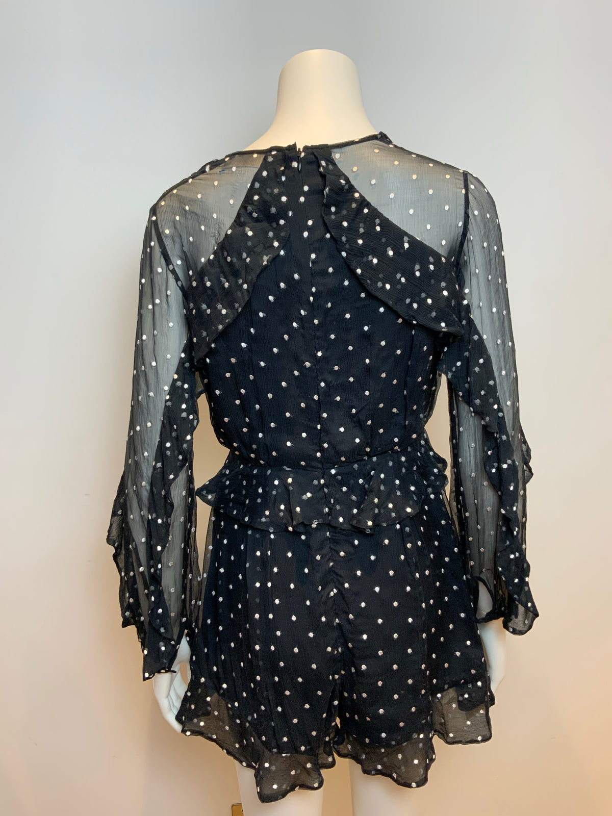 ZIMMERMANN MOST WANTED ADORN ROMPER PLAYSUIT Size 1 ladies