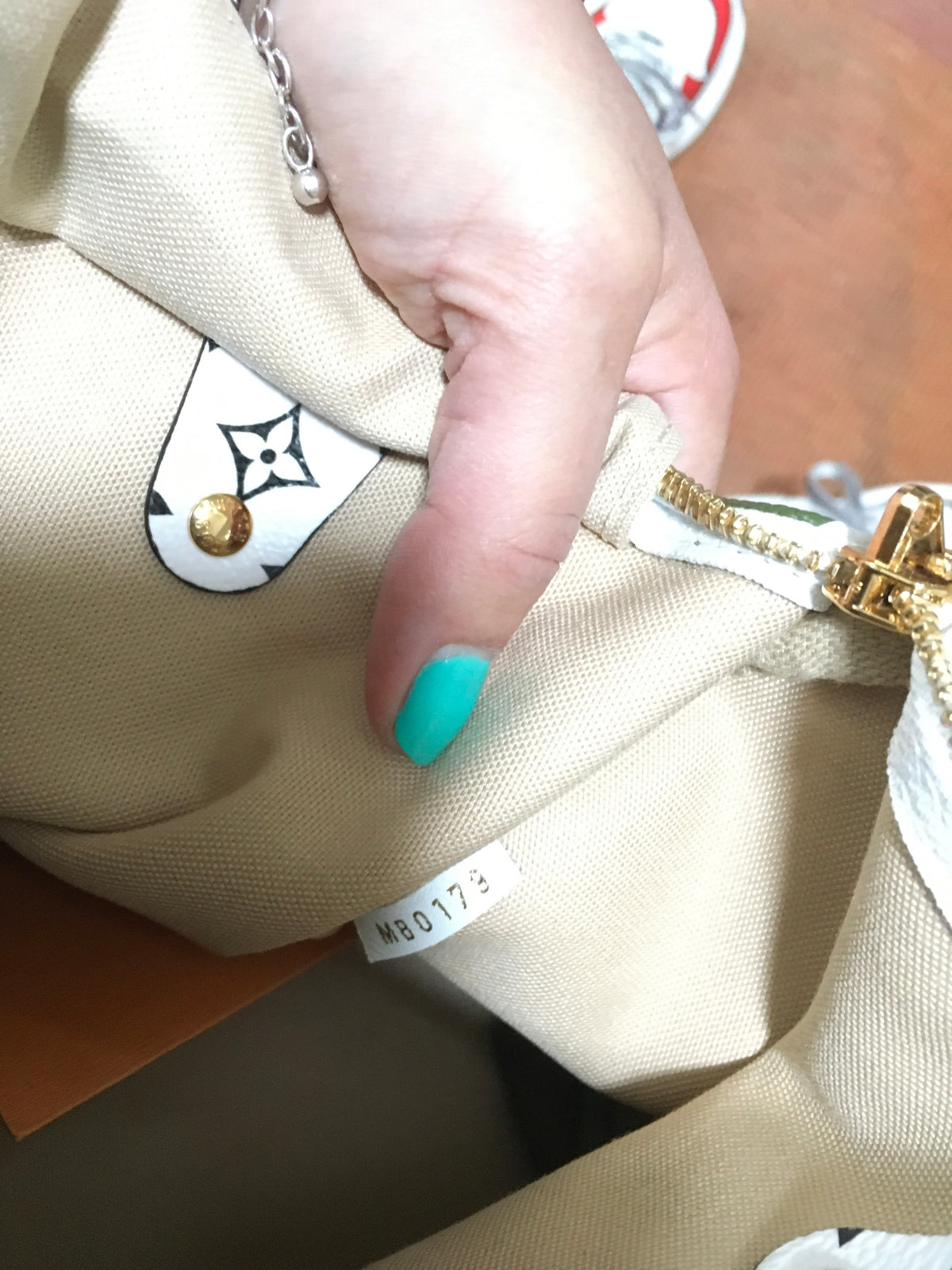 LOUIS VUITTON Monogram Giant Speedy Bandouliere 30 Kaki Creme LIMITED EDITION ladies