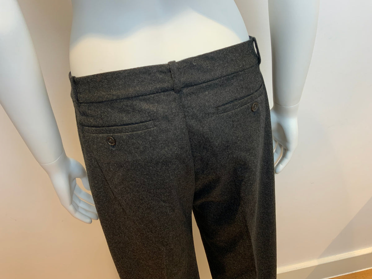 Ralph Lauren Blue Label Wool Flare Wide Leg Pants Trousers Size US 8 UK 12 L ladies