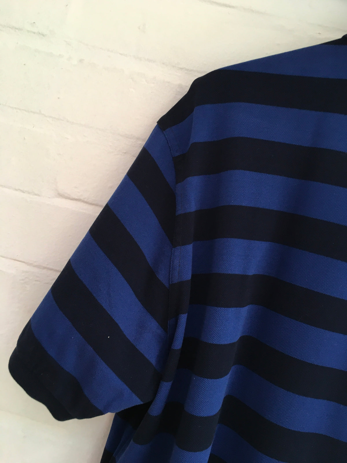 Paul & Shark Regular Fit Blue Striped Polo T shirt Size 3XL men
