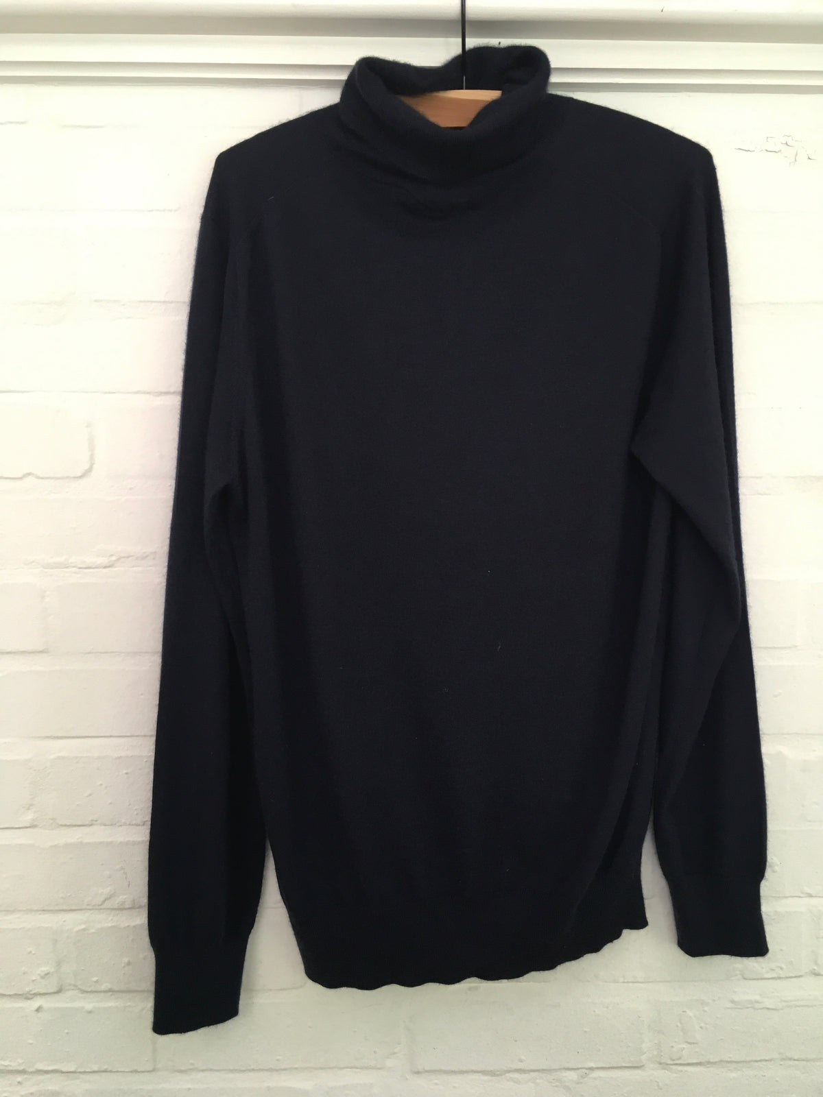 BURBERRY LONDON SUPERFINE ROLL NECK TURTLE CASHMERE KNIT SWEATER JUMPER M MEDIUM Men