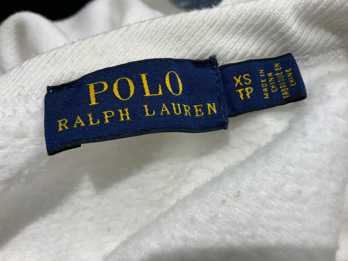 Polo Ralph Lauren Bear Sweatshirt White Size XS ladies