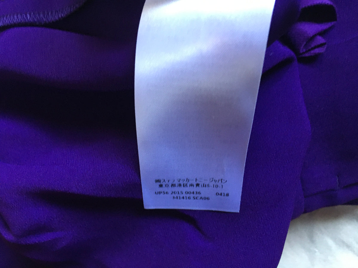 Stella McCartney Julia stretch-cady tapered Pants Trousers Size I 36 UK 6 US 2 ladies