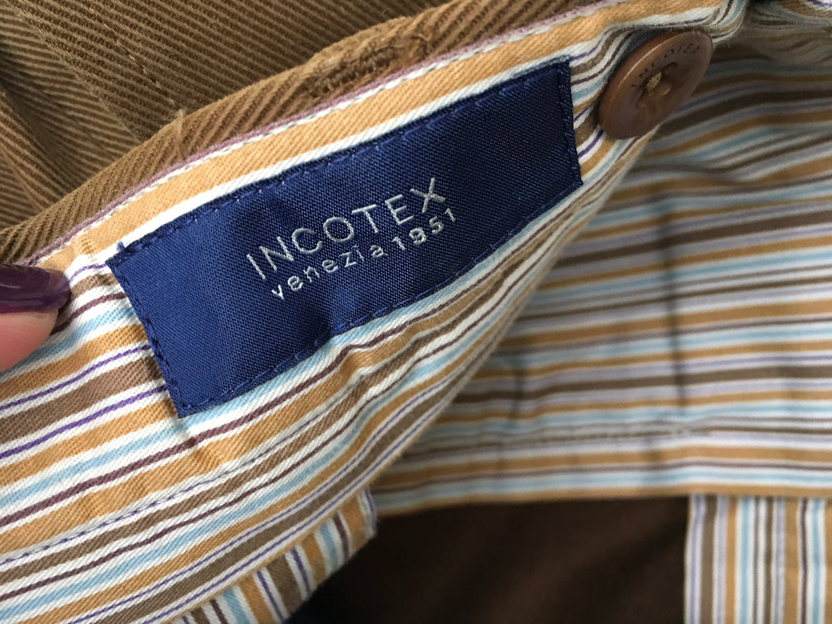 INCOTEX VENEZIA 1951 Slacks corduroy trousers Trousers Pants Size 48 Men