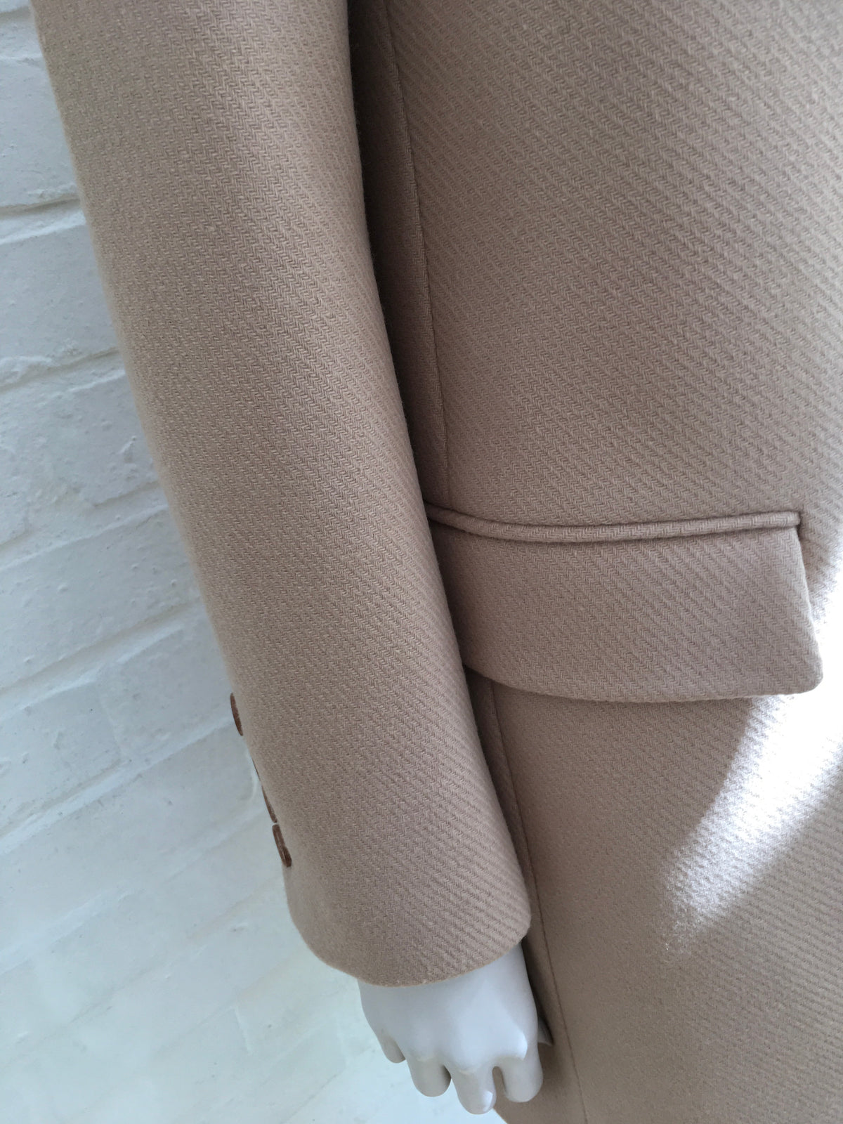 STELLA MCCARTNEY Beige 2019 Bryce wool-blend coat ladies