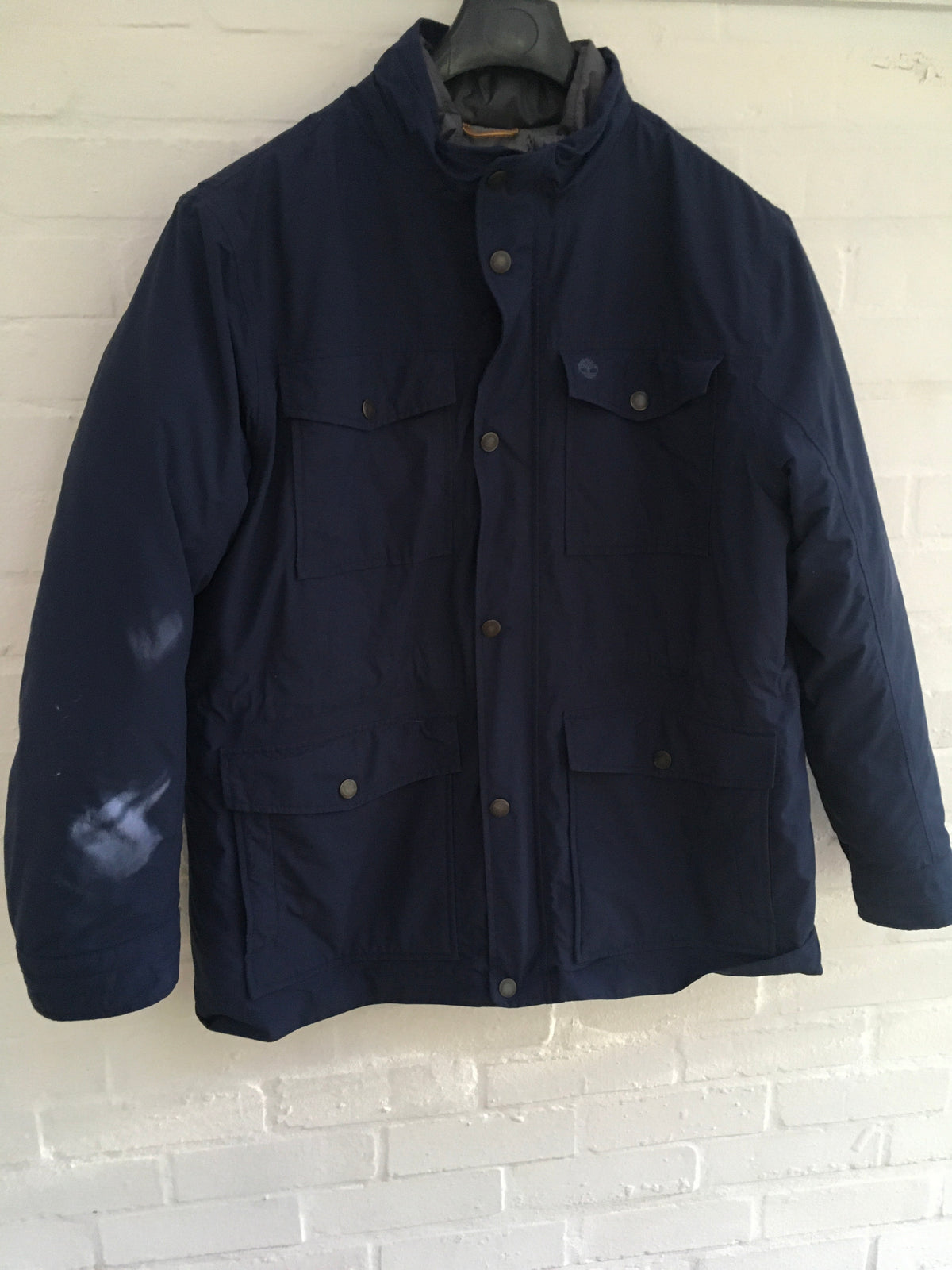 Timberland Mens (E2) Navy Mount Clay 3-in-1 Waterproof Field Jacket Size 3XL Men