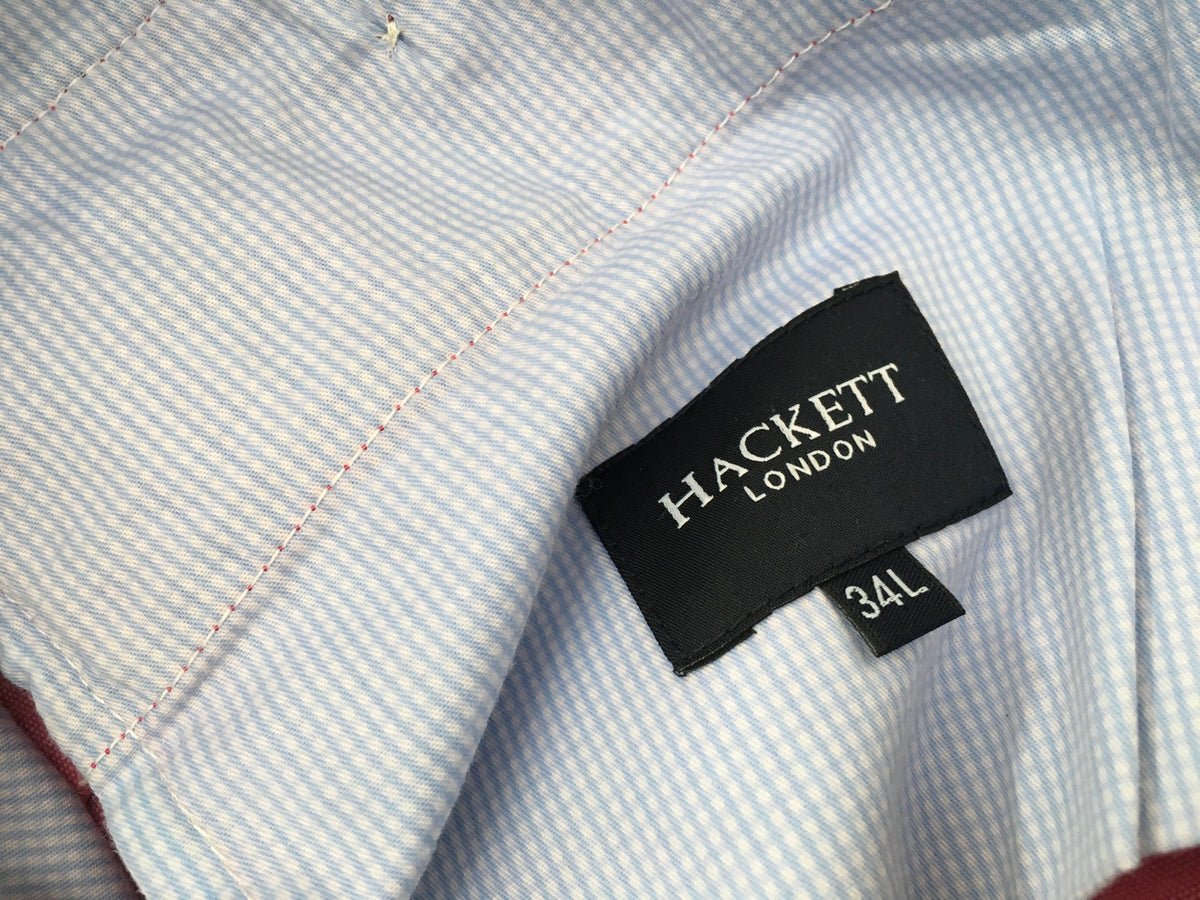 HACKETT LONDON Men's PINK TROUSERS - Trousers Pants Size 34 L men