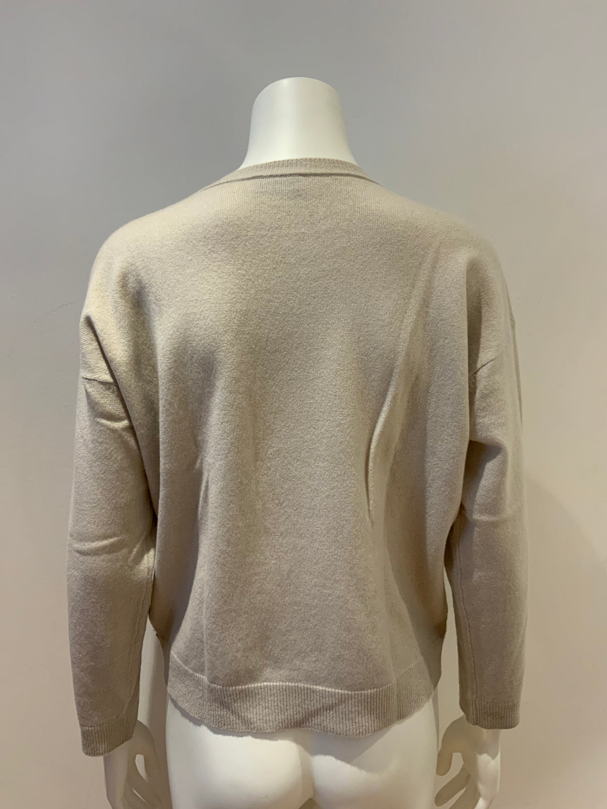 Le Civette Monili Cashmere & Wool Alpaca insert sweater jumper Size I 40 S Small ladies