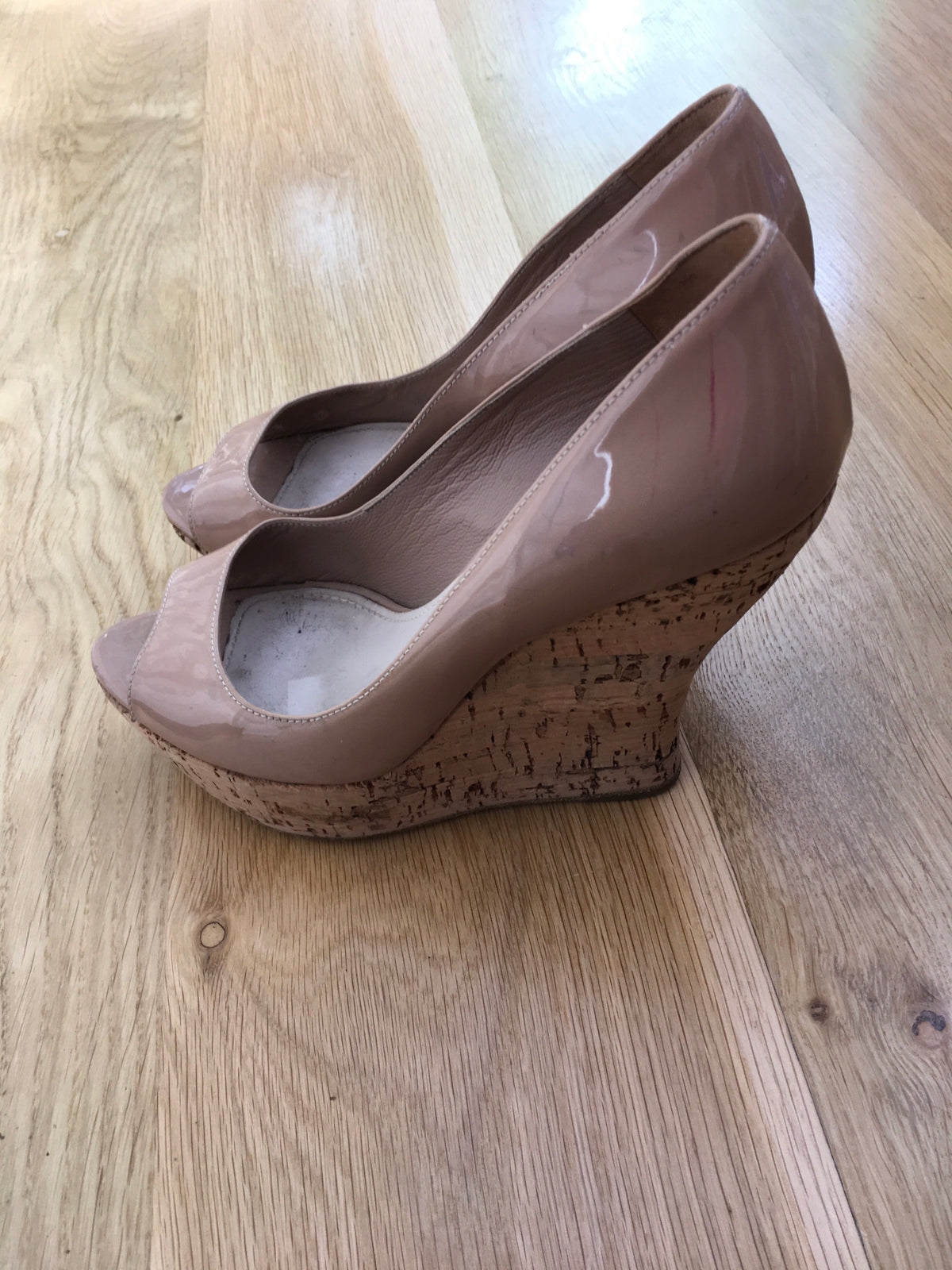 Miu Miu Platform Wedge Pumps Heels Shoes 36.5 UK 3.5 US 6.5 ladies