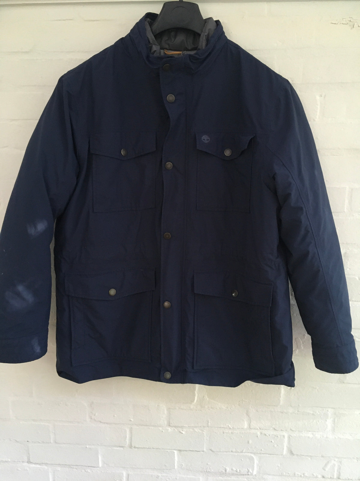 Timberland Mens (E2) Navy Mount Clay 3-in-1 Waterproof Field Jacket Size 3XL Men