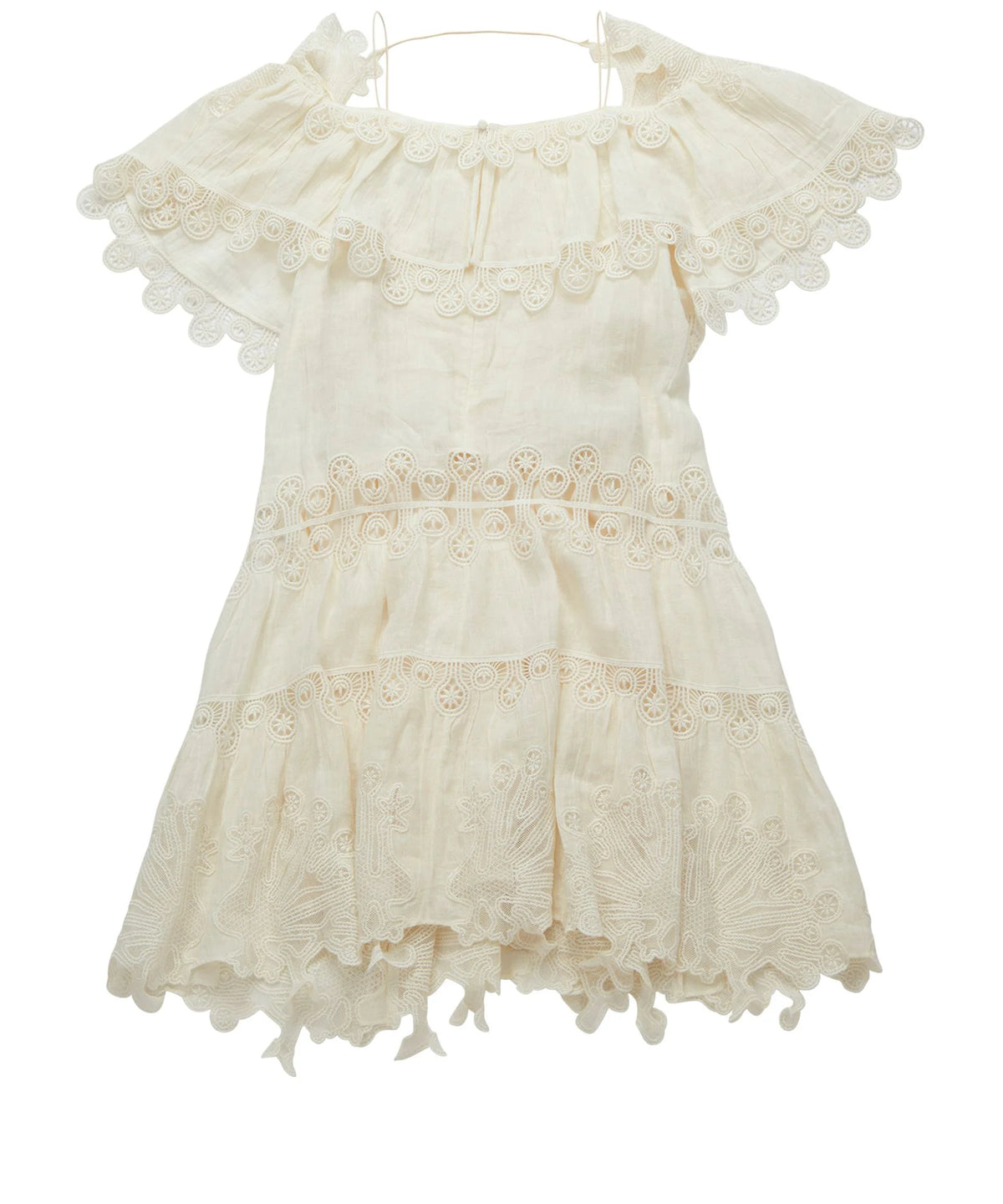 Chloe Linen Runaway Collection Dress Size F 38 ladies