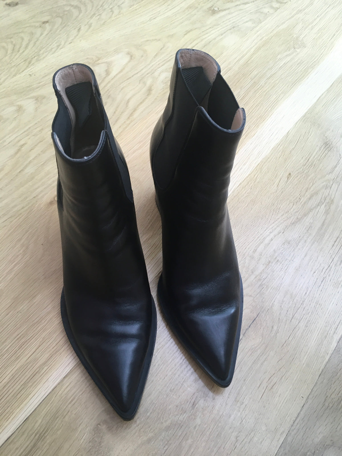 GIANVITO ROSSI 2019 70 leather Chelsea boot booties Ladies
