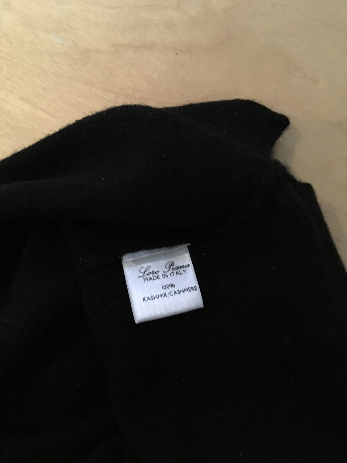 LORO PIANA LONG SLEEVE CASHMERE SWEATER SIZE I 52 XL MEN