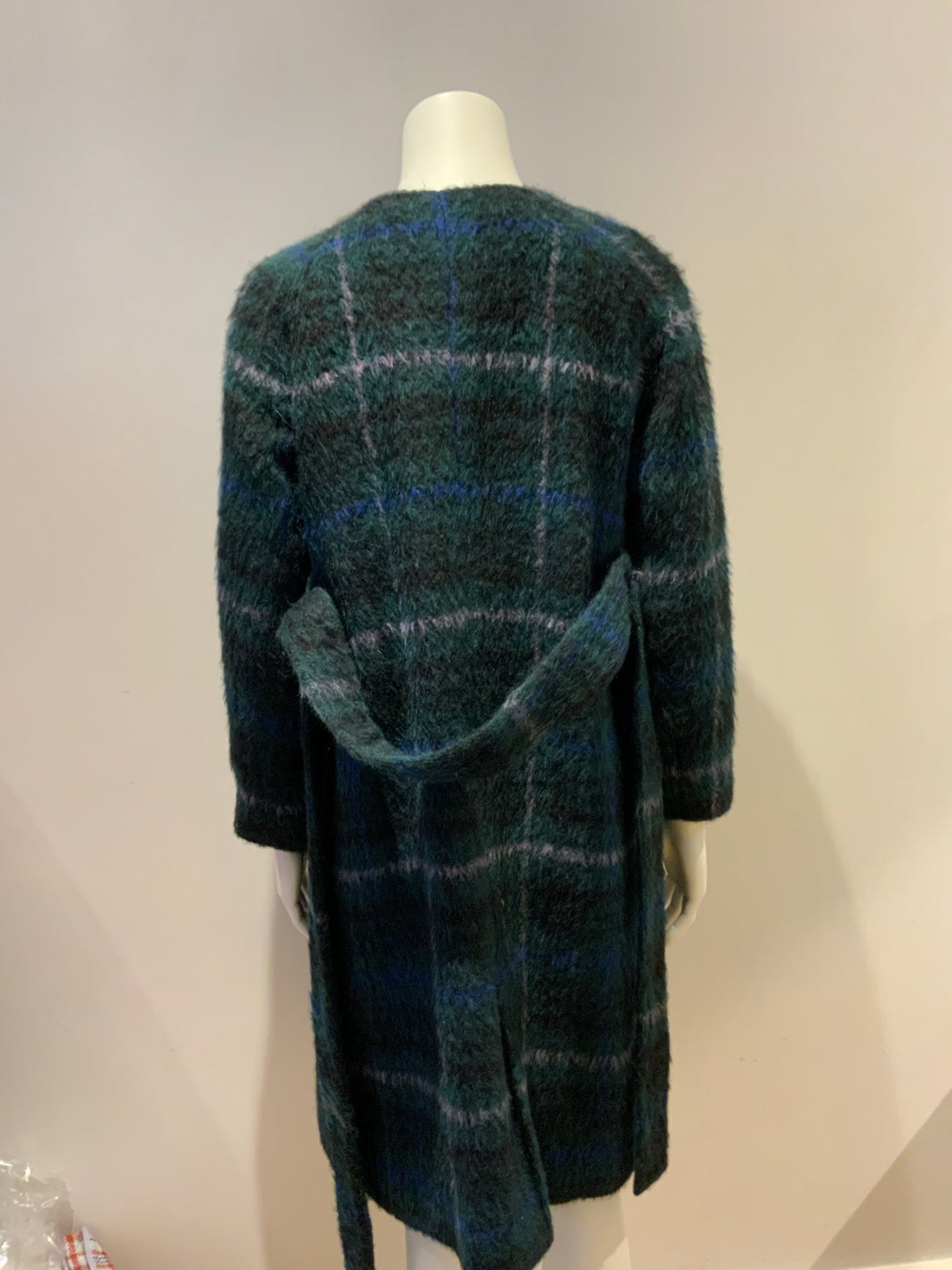 GallardaGalante Gallarda Galate Amazing Check Mohair Wool Coat Size F One size ladies
