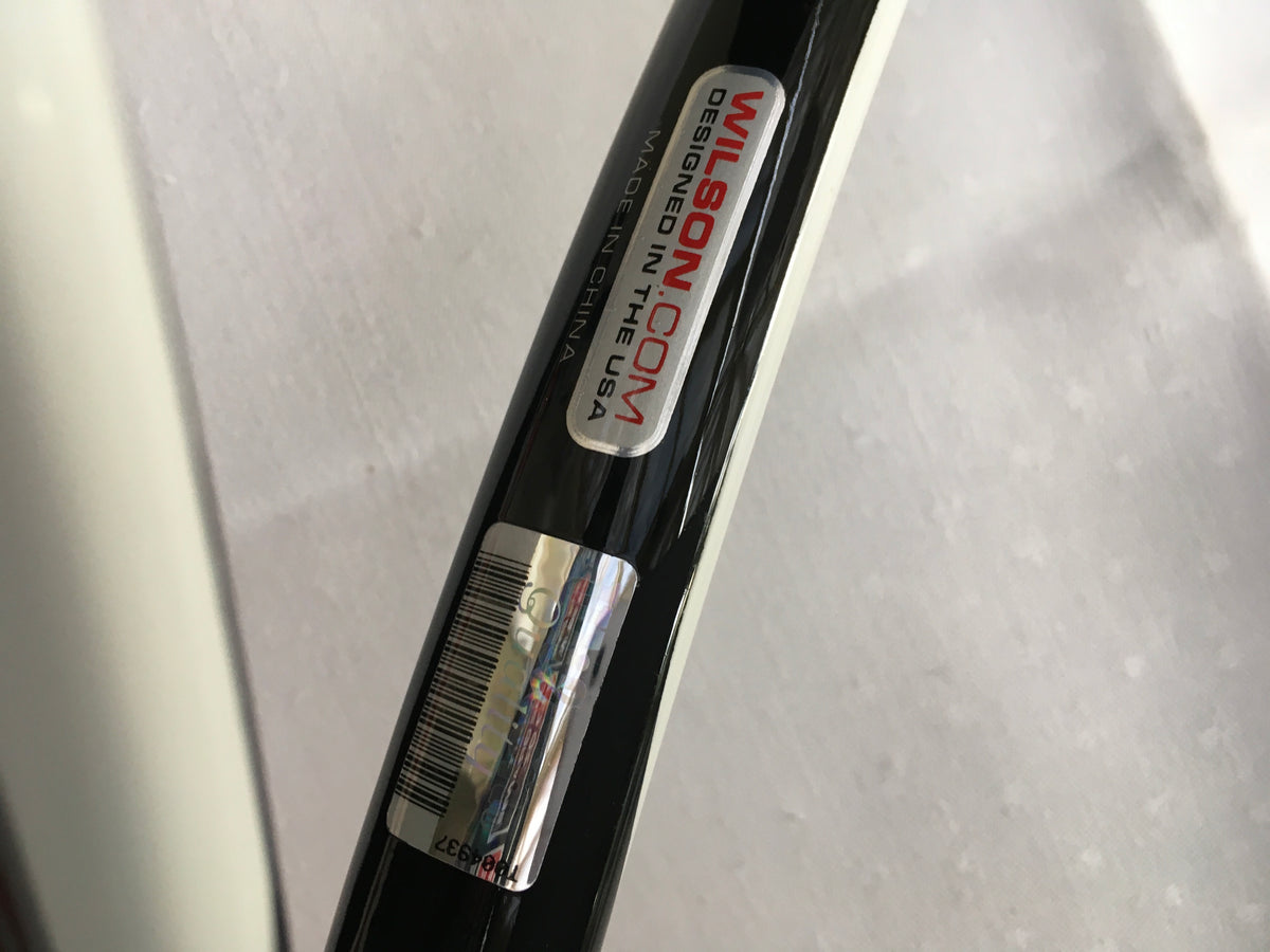 Wilson S W/O Pro Staff 97 S Tennis Racquet Red/Metallic Black