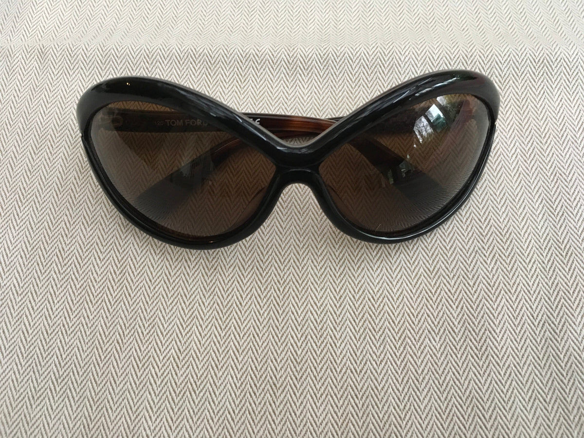 TOM FORD Sophia Oval Tinted Sunglasses SUNGLASSES FT0121 SOPHIA 83Z Ladies