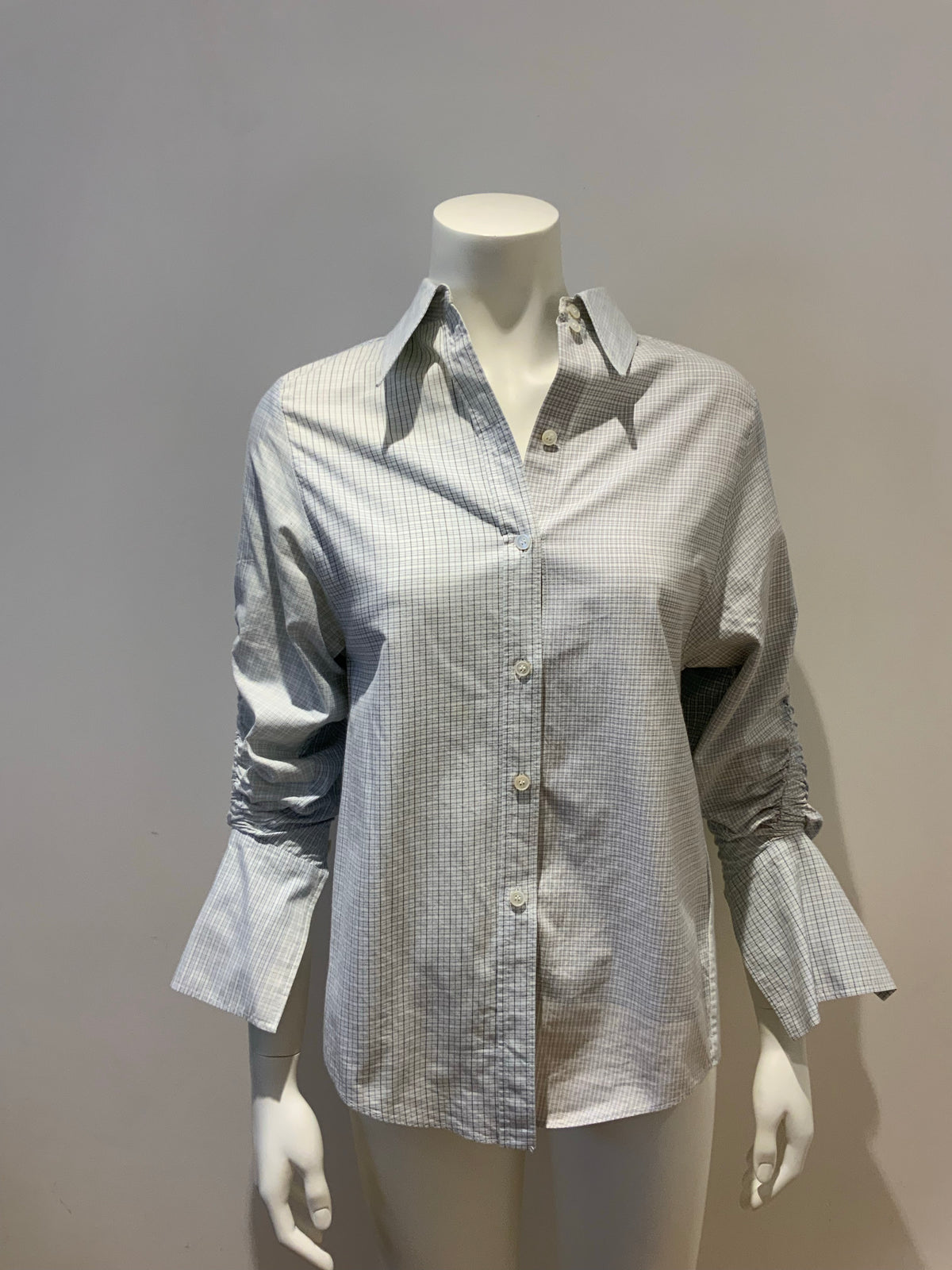 Stella McCartney Thandie Check Shirt Size I 34 UK 4 US 0 XXS ladies