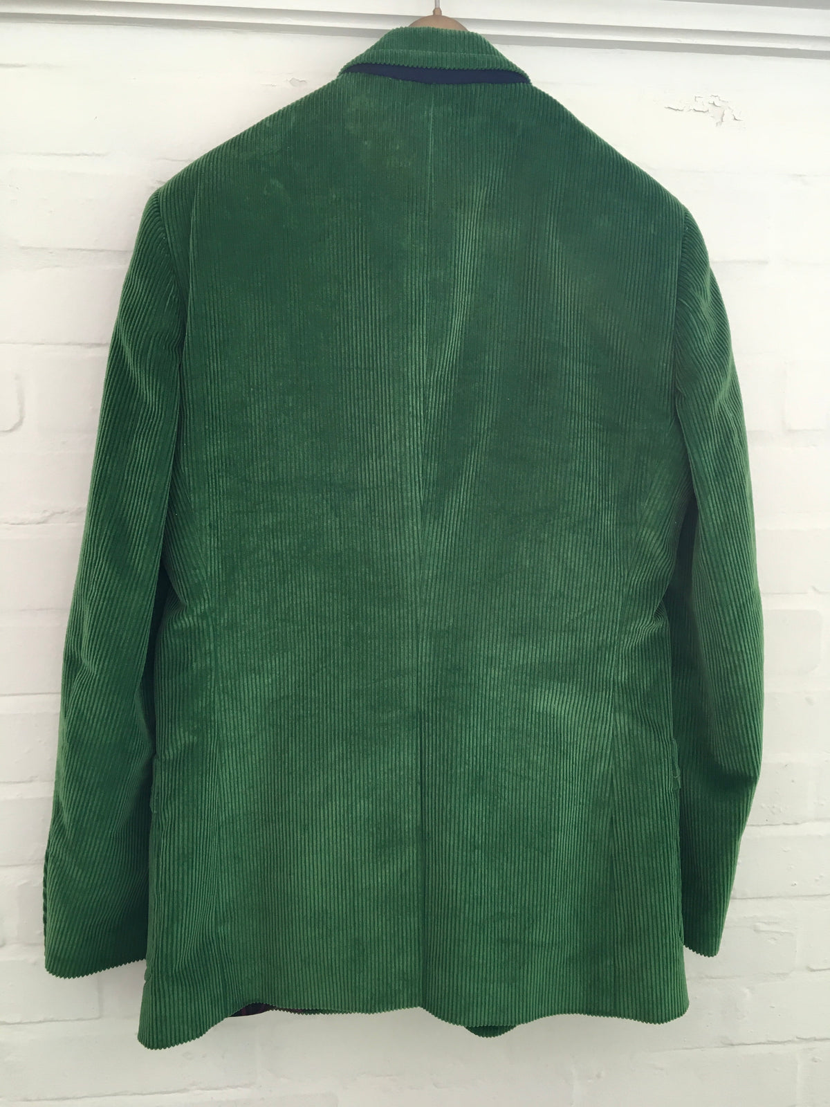 Burberry Green Corduroy Jacket Blazer Men
