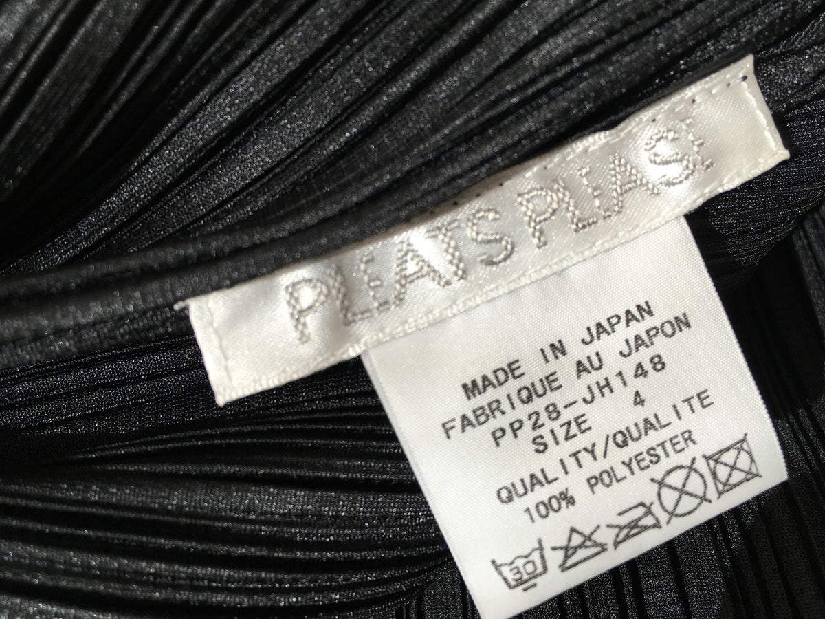 PLEATS PLEASE ISSEY MIYAKE Pleated Tank Dress In Black Size 4 ladies