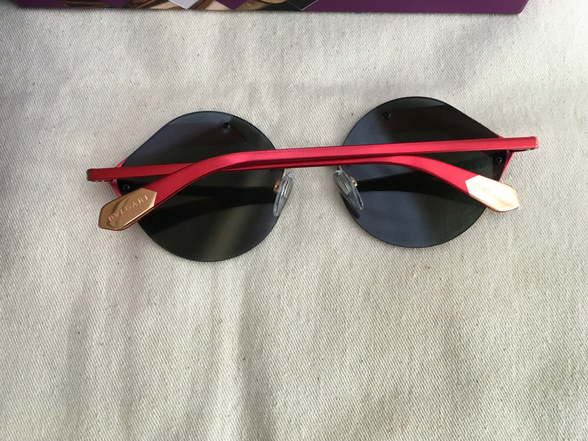 BVLGARI 6089 2029/4Z Serpenteyes Red Metallic Sunglasses ladies