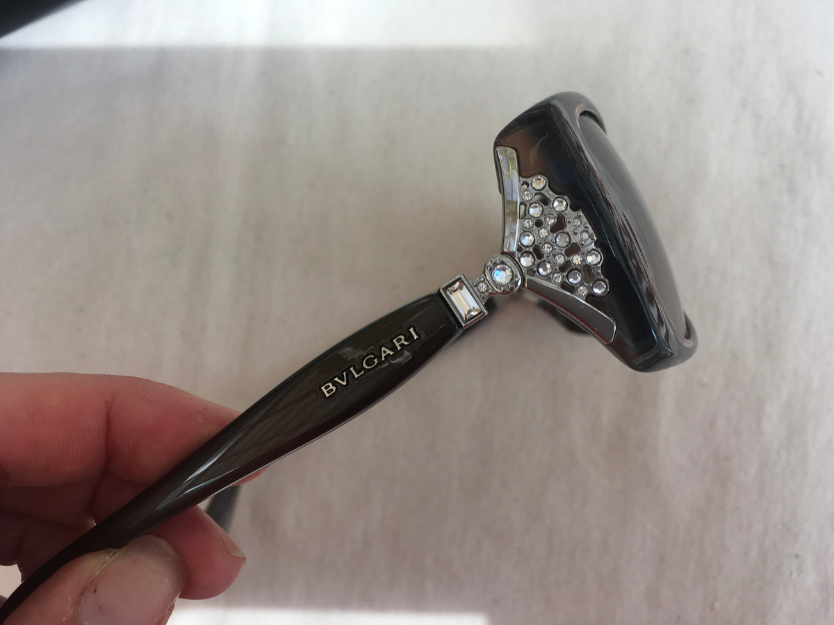 BVLGARI SWAROVSKI CRYSTAL BV 8099B 55 986/13 SUNGLASSES ladies
