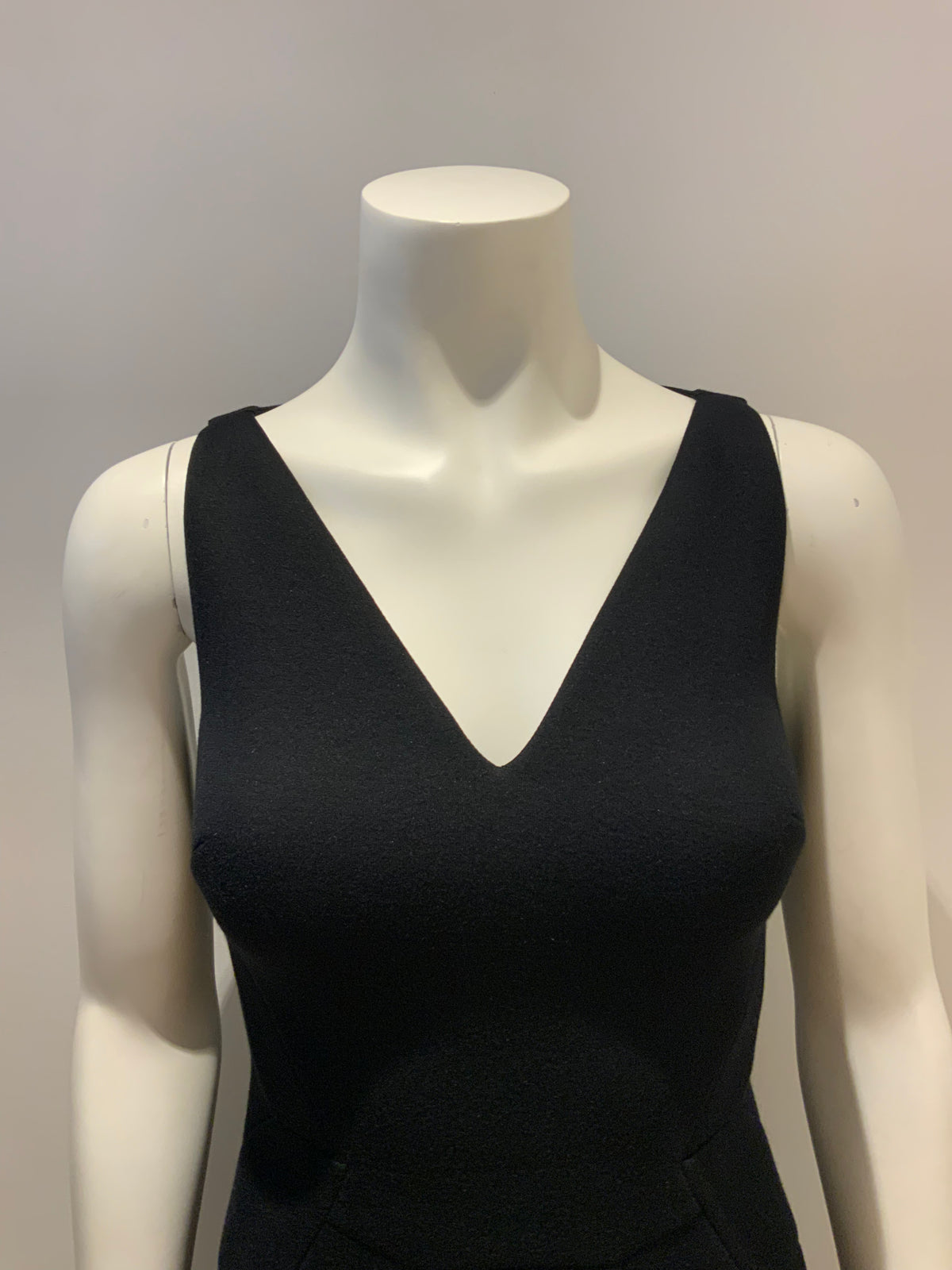 Antonio Berardi LBD little black Fit & flare dress SIZE I 38 US 2 UK 6 XS ladies