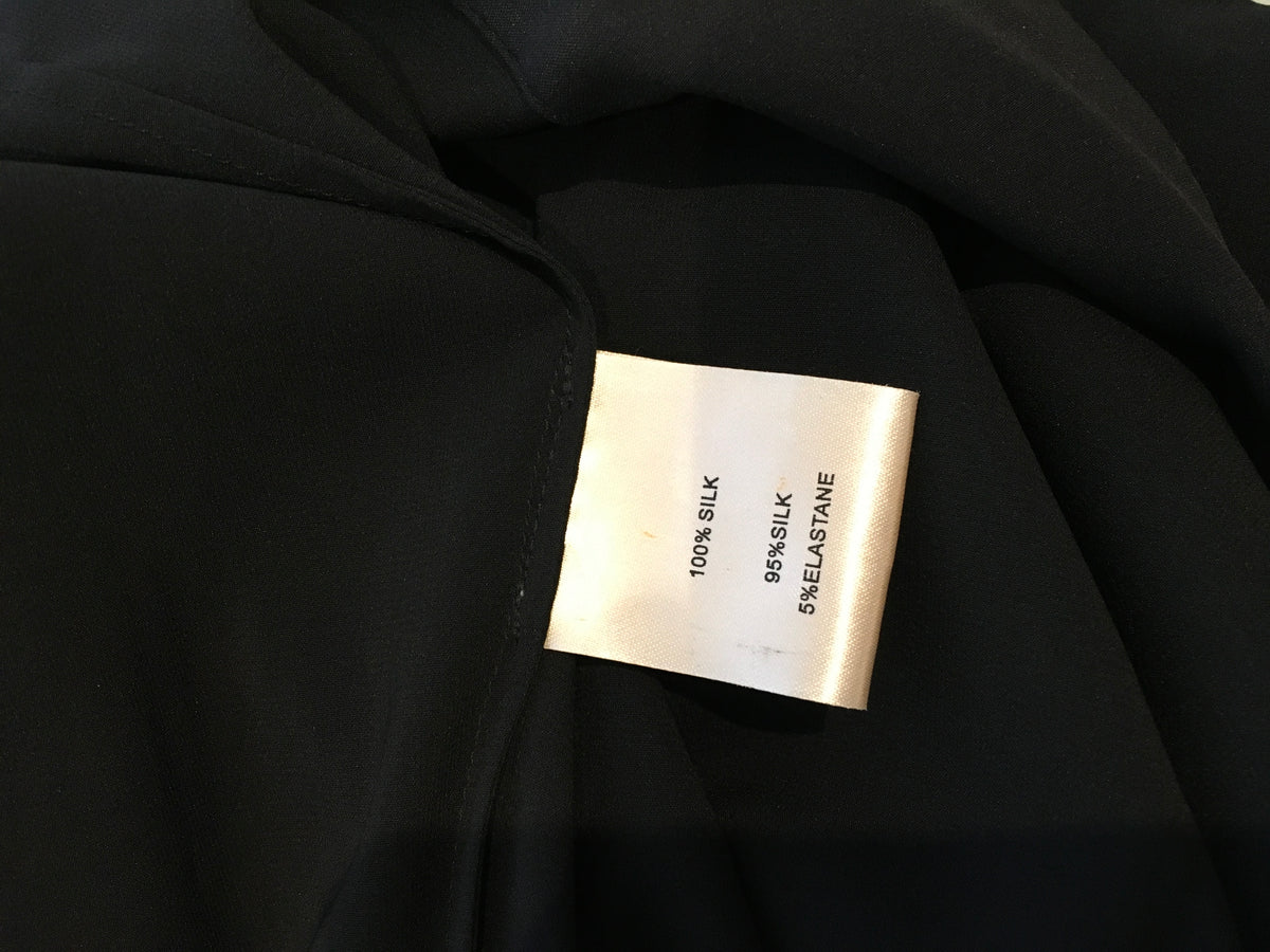 JASMINE DI MILO RUNAWAY COUTURE SILK DRESS S SMALL ladies