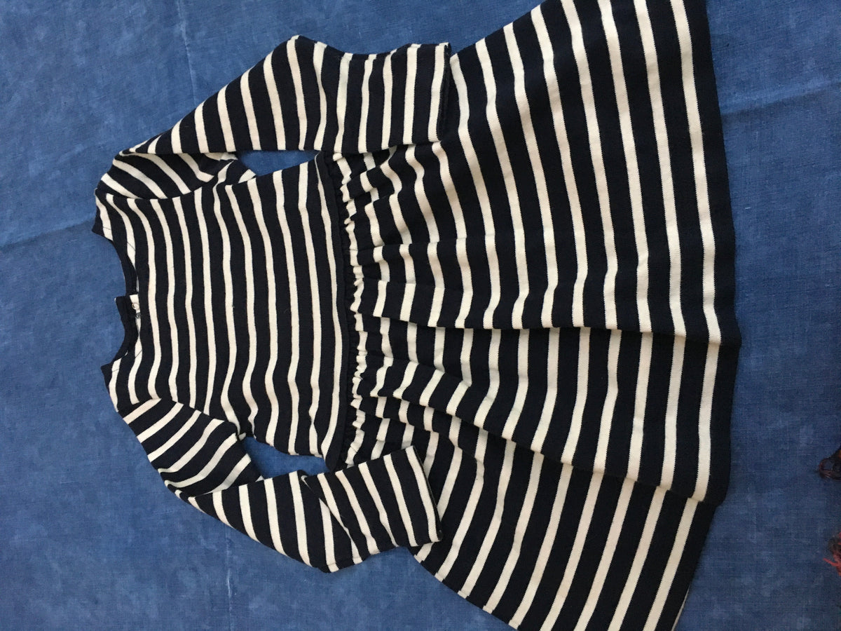 PETIT BATEAU Girl’s Striped Dress Size 4 Years old 104 cm children
