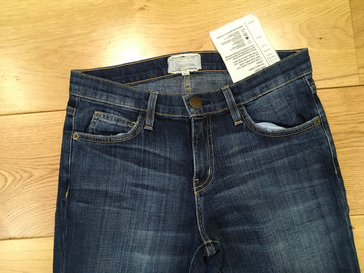Current/Elliott Current Elliott The Ankle Skinny Jeans Denim Size 27 ladies