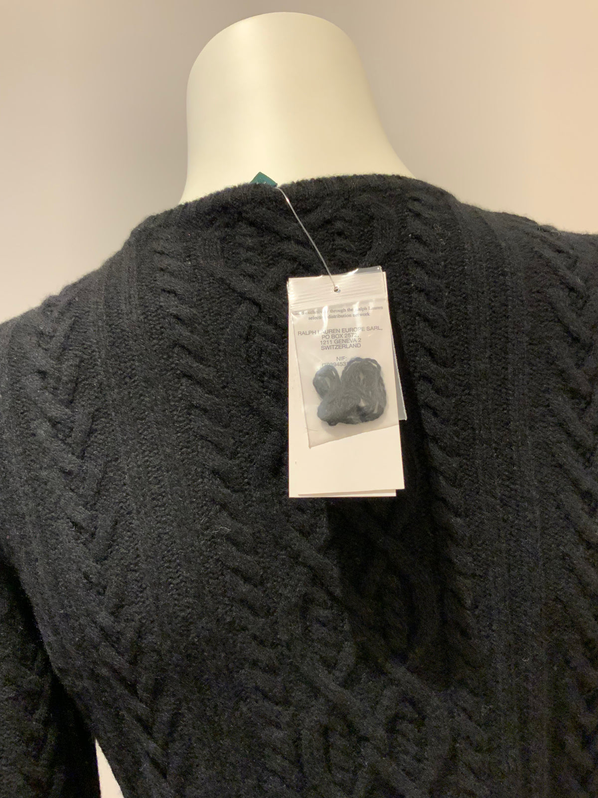 Lauren Ralph Lauren Cashmere Blend Knit Sweater Dress Size S small ladies