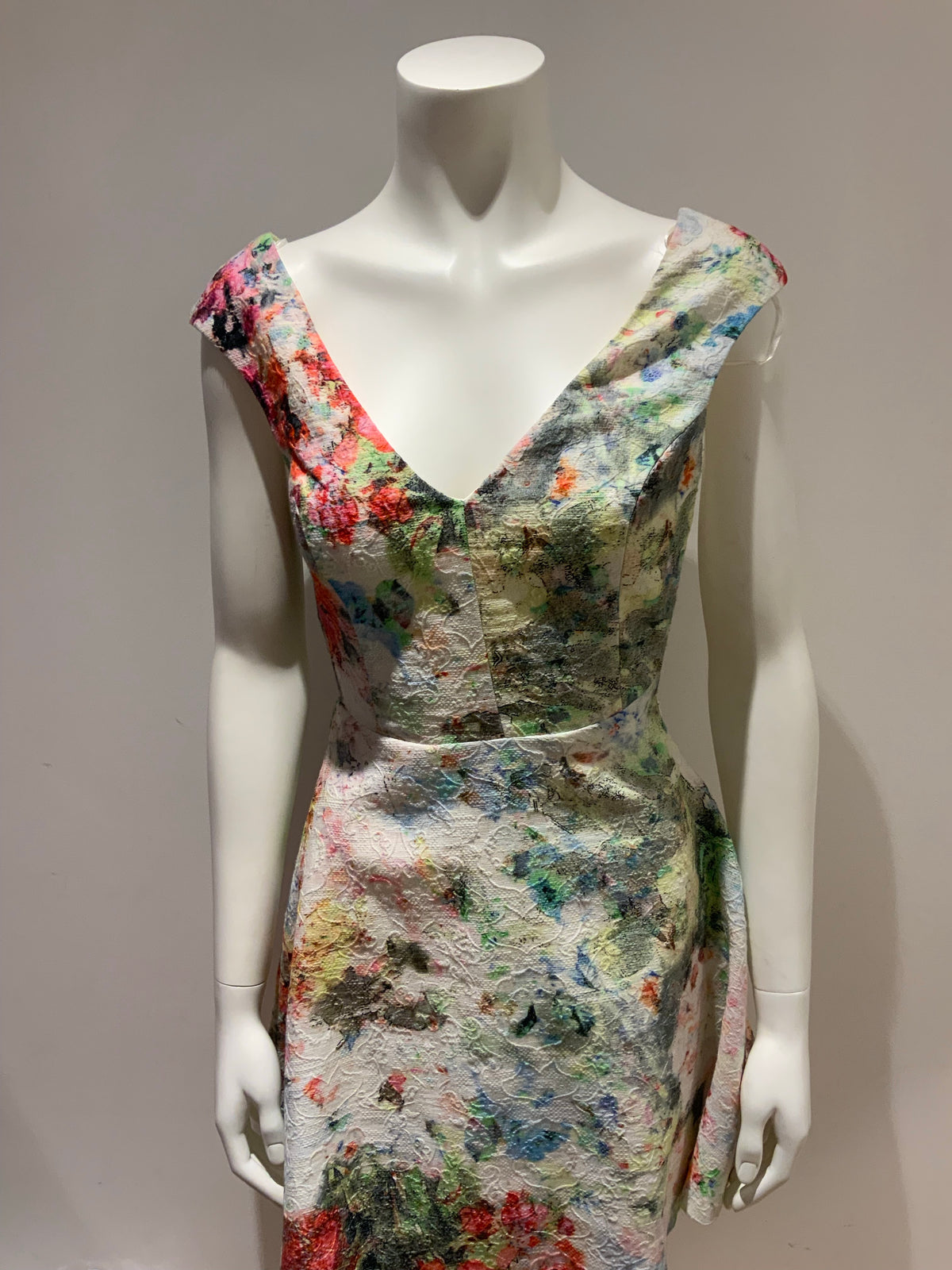ZARA FLORAL CUT OUT MINI DRESS Size S SMALLL MOST WANTED ladies