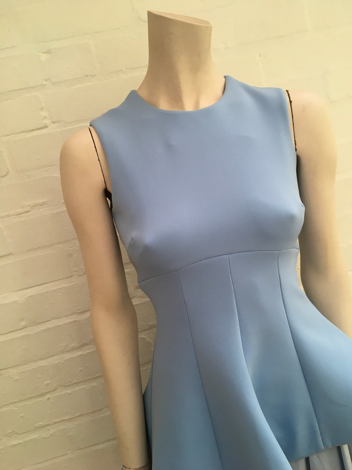 Cushnie et Ochs Neoprene Blue Dress Size 0 UK 4 ladies