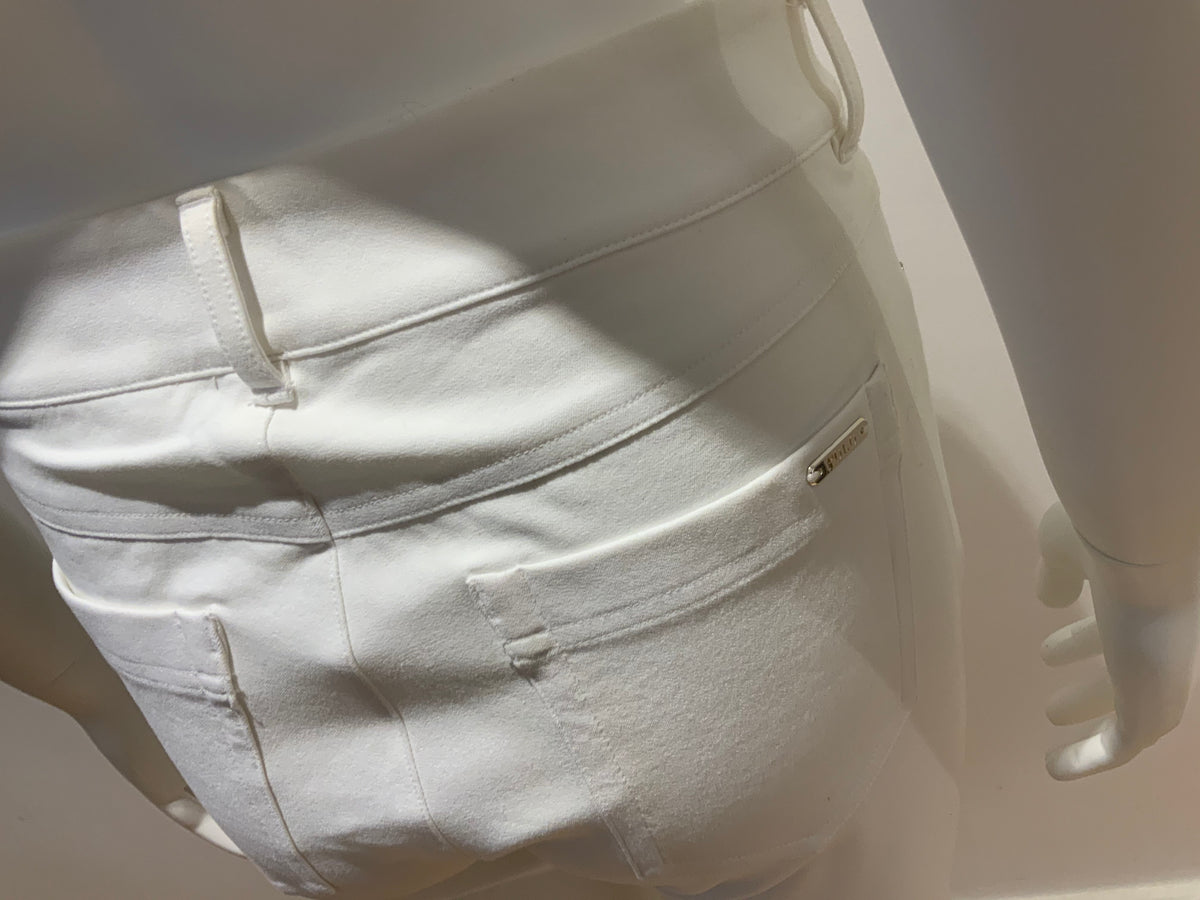 Ralph Lauren Polo Golf Skinny White Pants Trousers Size US 4 UK 8 S SMALL ladies
