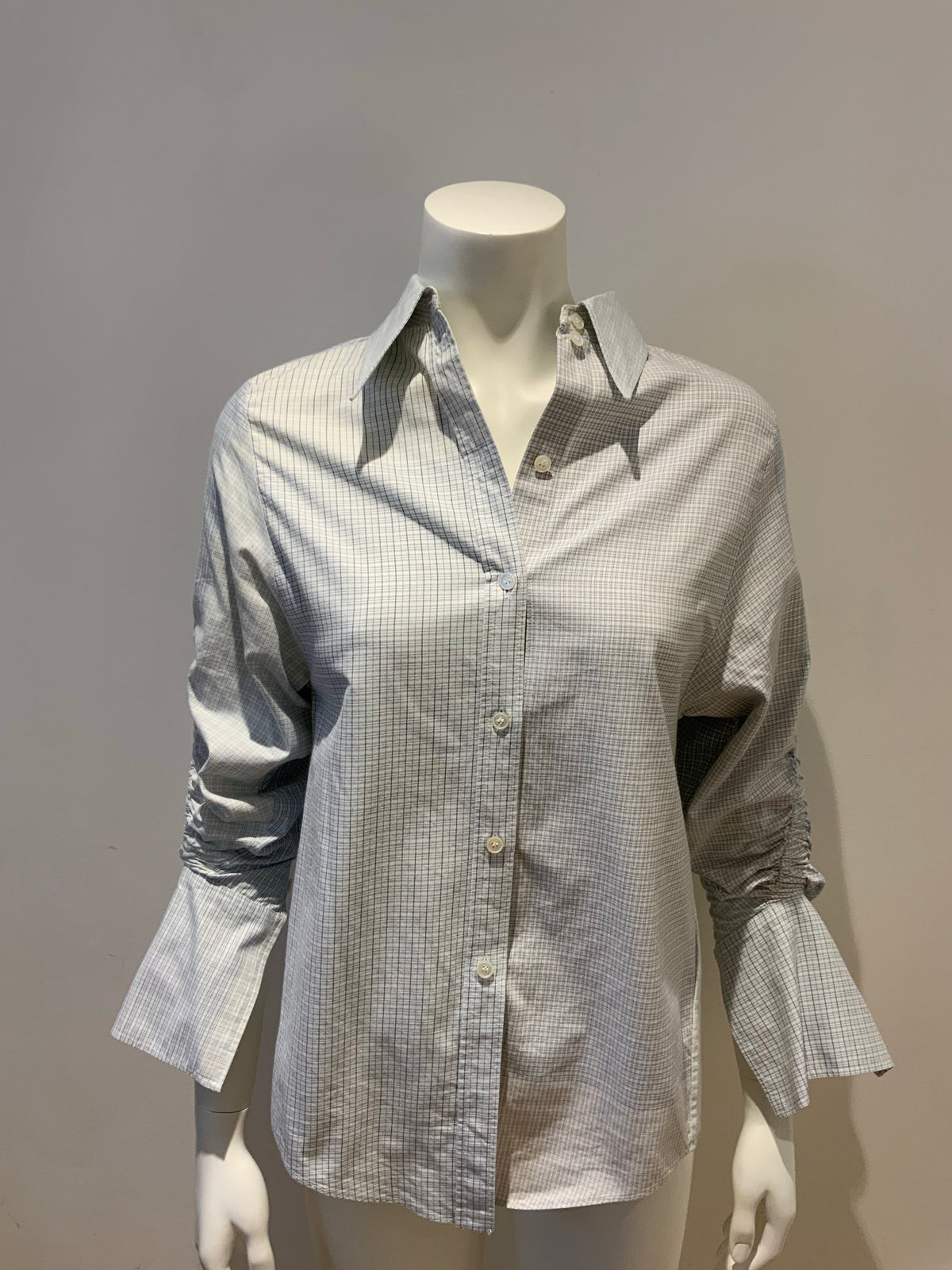 Stella McCartney Thandie Check Shirt Size I 34 UK 4 US 0 XXS ladies