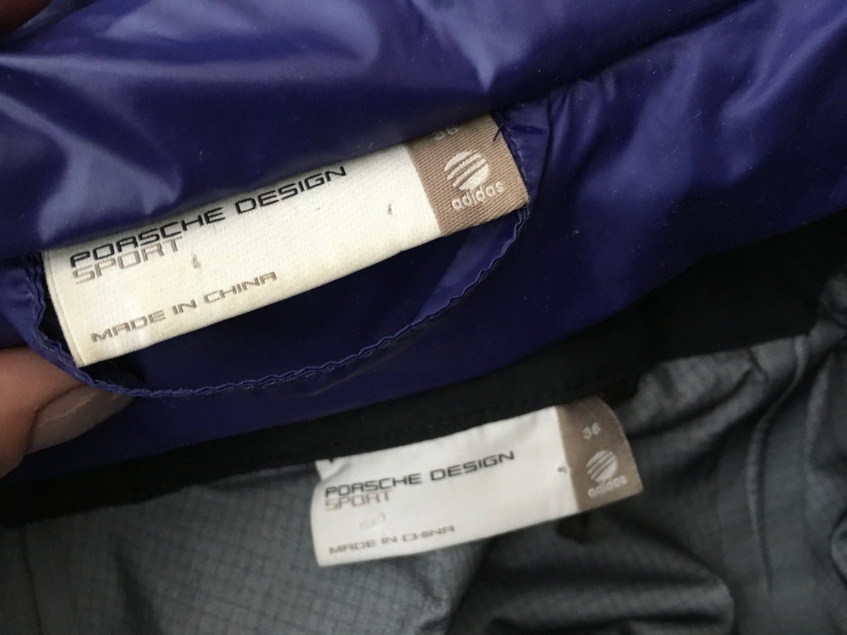 Porsche Design Adidas P`5000 padded jacket + pants ski snow suit Ladies