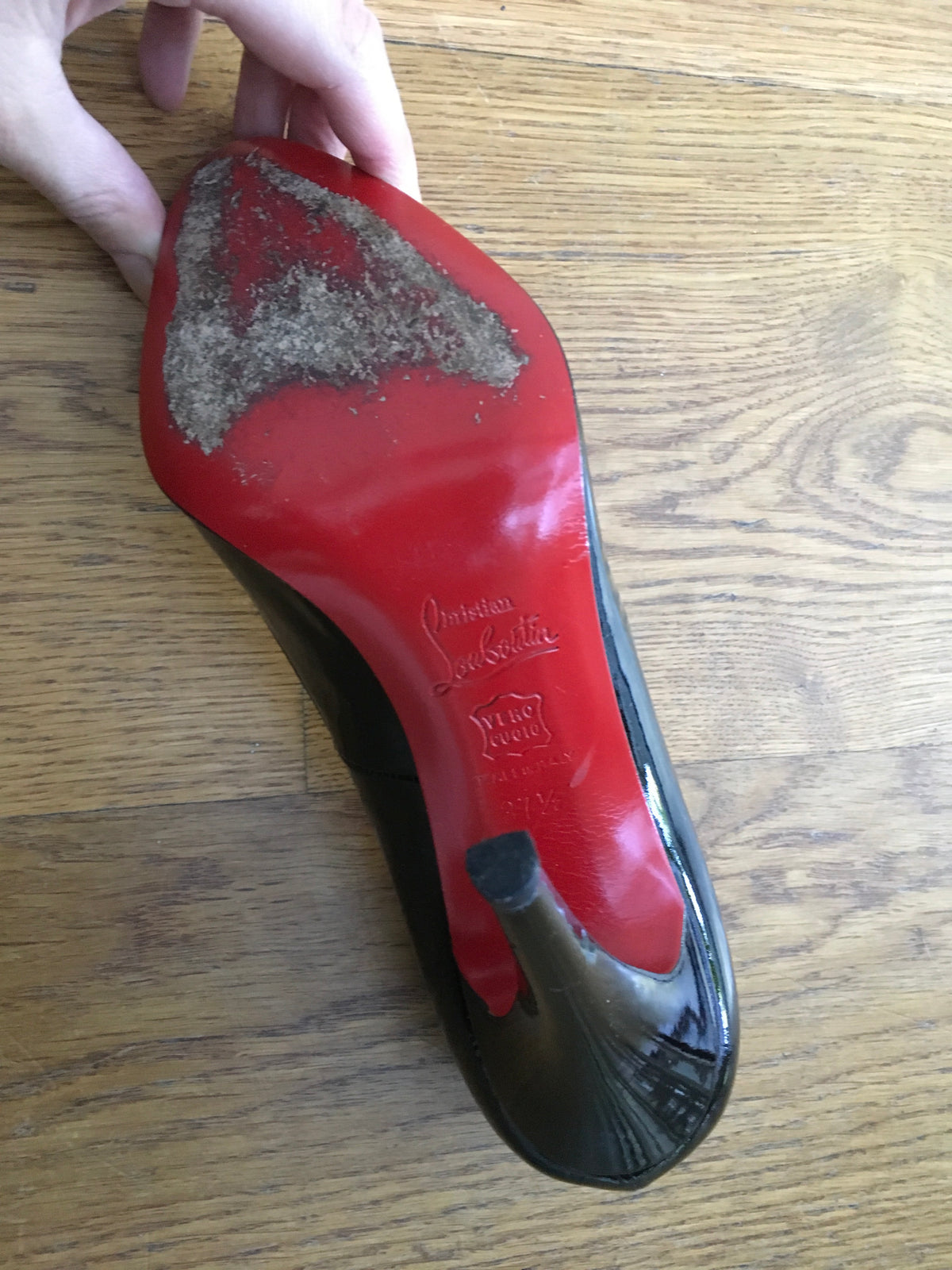 Christian Louboutin Decollete 868 Shoes Pumps Size 37 1/2 UK 4 1/2 US 7 1/2 Ladies