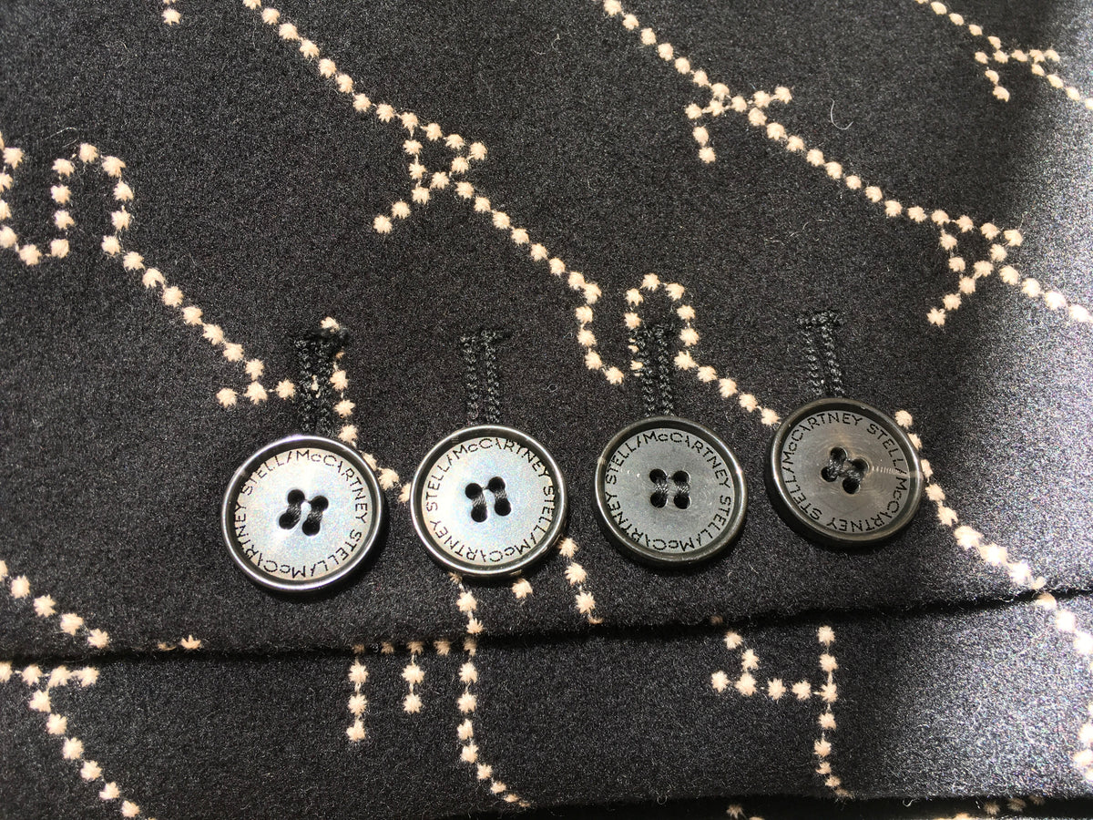 STELLA MCCARTNEY Logo 2019 Bryce wool-blend coat Ladies