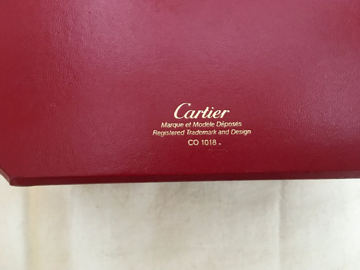 Cartier Watch Box in Red