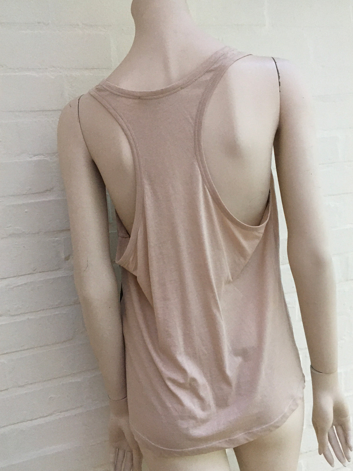 Stella McCartney Cotton Beige horse-print tank top Size I 40 UK 8 US 4 S Small ladies