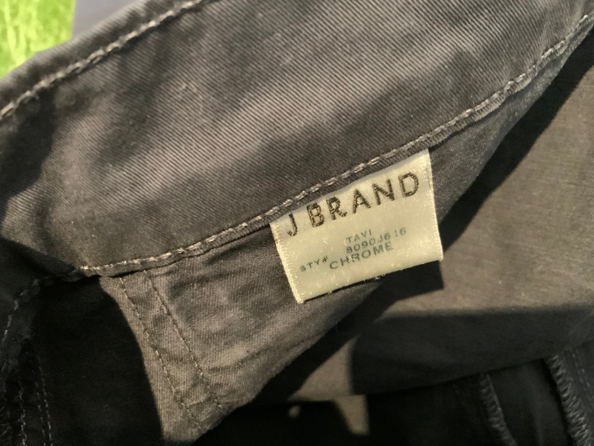 MOST WANTED J BRAND AMID RISE TAVI UTILITY JOGGERS - CHROME JEANS SIZE 30 ladies