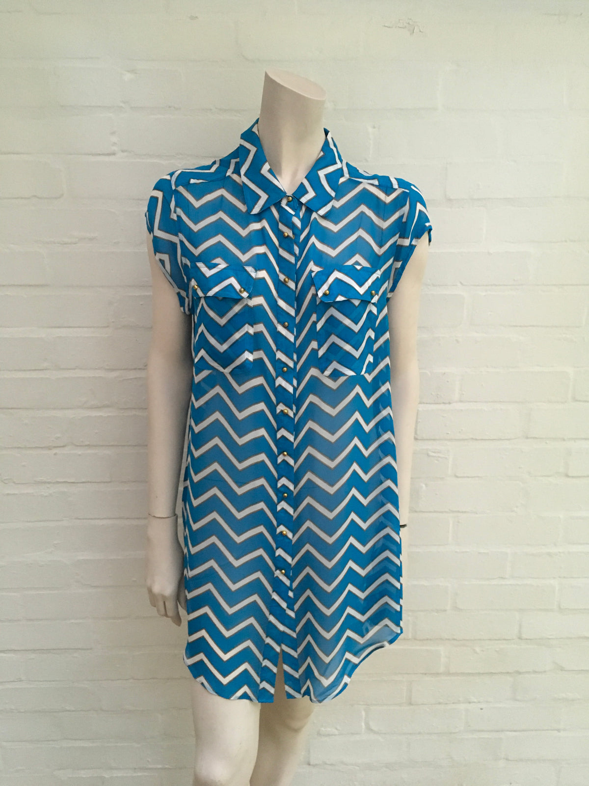 Charlie by Matthew Zink - Charlie printed silk-georgette shirt dress Ladies