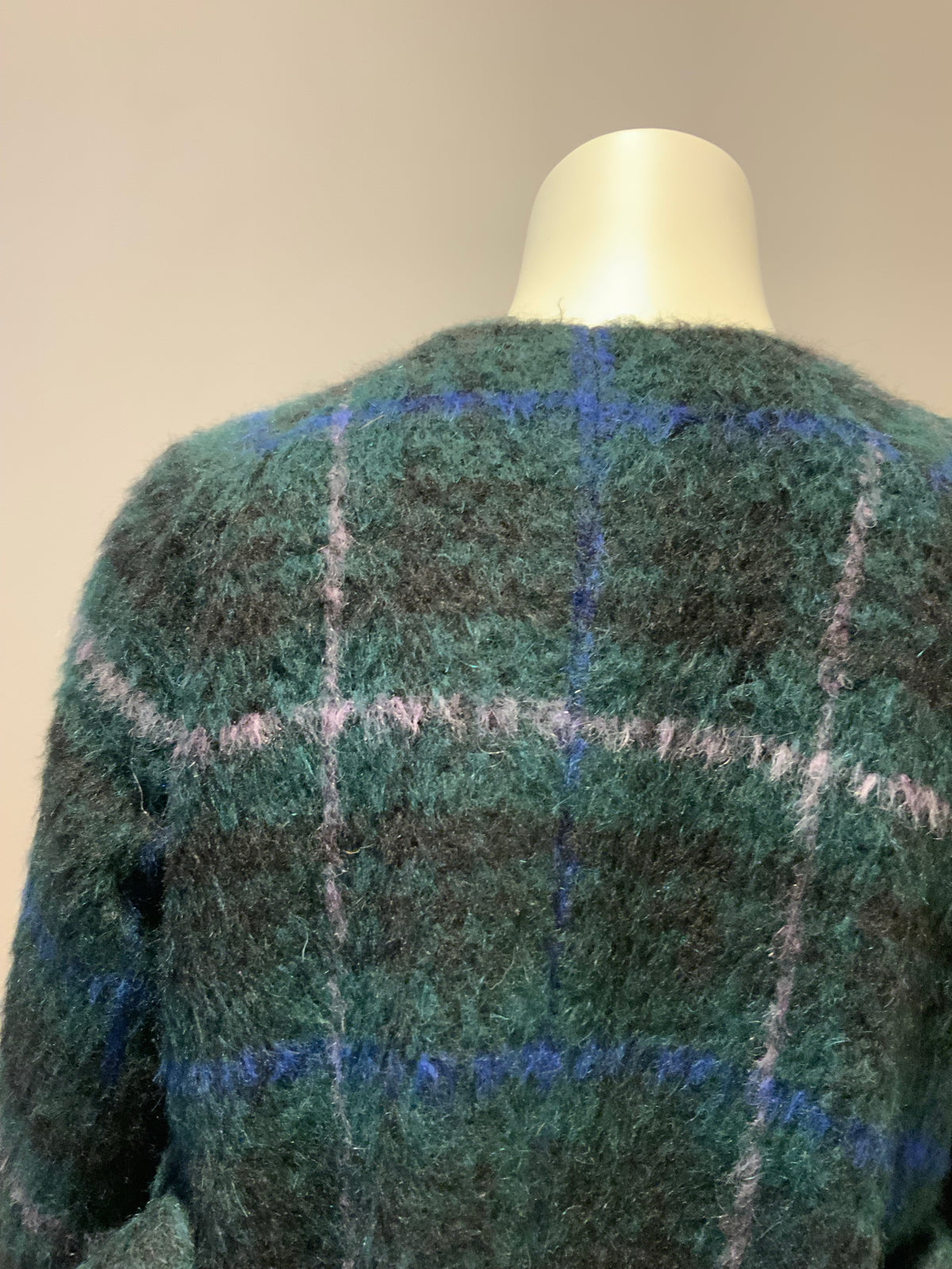 GallardaGalante Gallarda Galate Amazing Check Mohair Wool Coat Size F One size ladies
