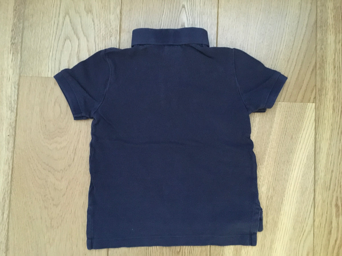 POLO RALPH LAUREN BOY T-SHIRT WITH LOGO EMBROIDERED Kid Blue